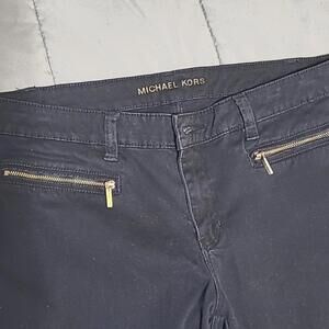 3/$50 MICHAEL KORS Navy Skinny Trousers Women's 10